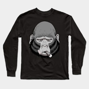 DEPRESSED GORILLA Long Sleeve T-Shirt